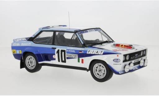 Fiat 131 1/18 Werk83 Abarth Rally Monte Carlo 1980 #10 W.Röhrl/C.Geistdörfer 1:18 miniature