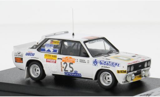 Fiat 131 1/43 Trofeu Abarth Rally San Remo 1980 #25 T.Tognana/S.Cresto 1:43 miniature