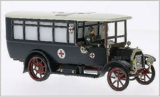 Fiat 18 Ambulanza 1/43 Rio BL Autobus RHD Croce Rossa miniature