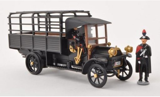 Fiat 18 Pritsche 1/43 Rio BL plateau Carabinieri mat-noire miniature