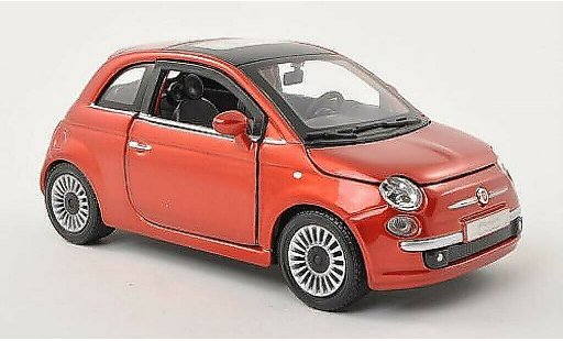 Fiat 500 Base 1/24 Burago cuivre 2007 miniature