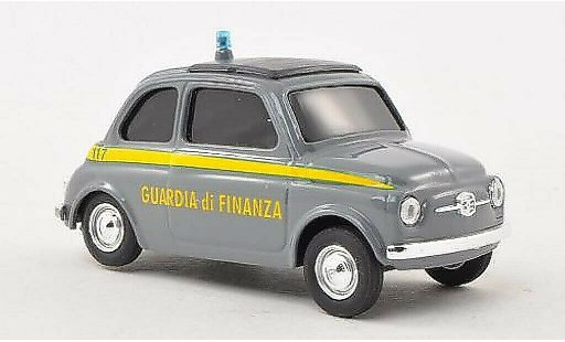 Fiat 500 Police 1/43 Brumm Guardia di Finanza miniature