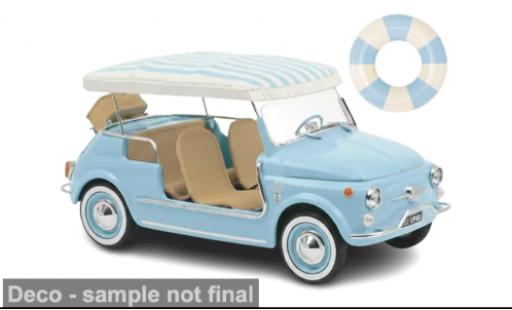 Fiat 500 1/18 Norev Jolly bleue 1965 1:18