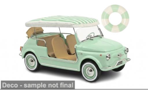 Fiat 500 1/18 Norev Jolly verte 1965 1:18