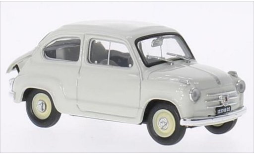 Fiat 600 Berlina 1/43 Brumm grise 1956 miniature
