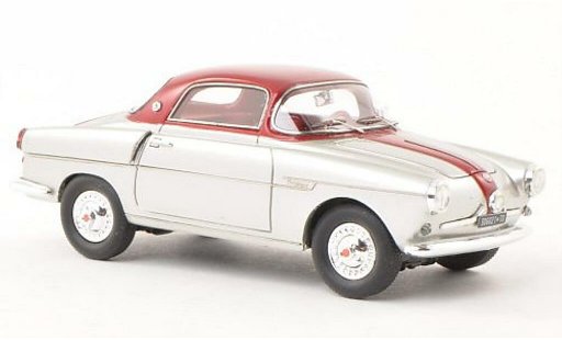 Fiat 600 Viotto 1/43 Matrix Coupe grise/rouge miniature