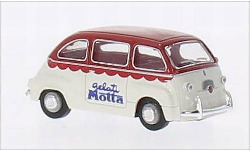Fiat Multipla Multipla 1/87 Brekina Gelati Motta miniature
