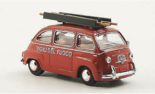 Fiat Multipla Multipla 1/87 Brekina Vigili del Fuoco miniature
