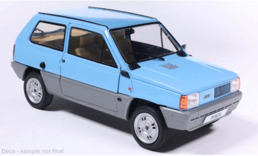 Fiat Panda 1/24 WhiteBox bleue 1980 1:24 miniature