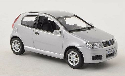 Fiat Punto Sporting 1/43 Norev grise 3-Turer 2003 miniature