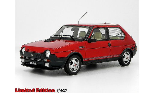 Fiat Ritmo Abarth 1/18 Laudoracing Models LM089 rouge miniature
