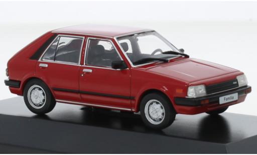 Miniature Mazda 323 1/43 First 43 Models rouge Mazda 323 1/43 First 43 Models rouge miniature