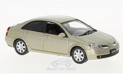 Miniature Nissan Primera 1/43 First 43 Models gold RHD 2001 Nissan Primera 1/43 First 43 Models gold RHD 2001 miniature