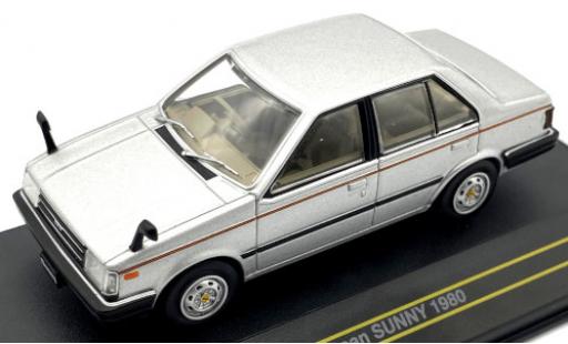 Miniature Nissan Sunny 1/43 First 43 Models grise/Dekor RHD 1980 Nissan Sunny 1/43 First 43 Models grise/Dekor RHD 1980 miniature