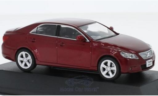 Toyota Mark 1/43 First 43 Models -X metallise rouge RHD 2012 miniature