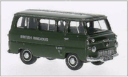 Ford 400E Bus 1/76 Oxford Minibus RHD British Railways miniature