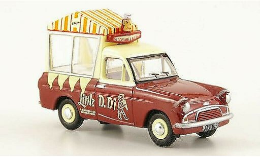 Ford Anglia Van 1/76 Oxford Di Mascios Icecream miniature