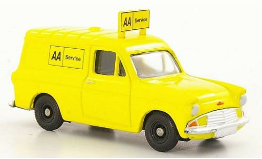 Ford Anglia Van 1/76 Corgi fourgon AA Service RHD miniature