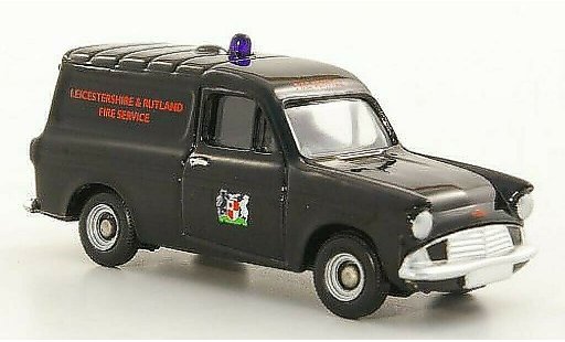 Ford Anglia Van 1/76 Corgi fourgon Leicestershire & Rutland Fire Service RHD miniature