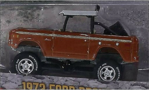 Ford Bronco Baja 1/64 Greenlight cuivre/mat-noire 1972 miniature