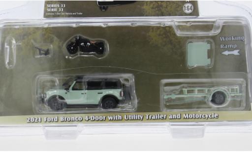 Ford Bronco 1/64 Greenlight grise 2021 1:64 miniature