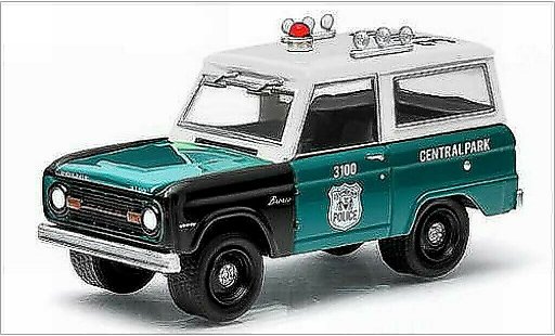 Ford Bronco Police 1/64 Greenlight NYPD - New York Department 1967 miniature