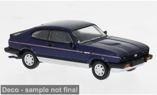 Ford Capri 1/87 Brekina III bleue 1978 1:87 miniature