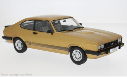 Ford Capri 1/18 MCG III gold 1978 1:18 modellini auto
