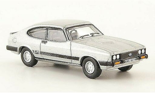 Ford Capri MK3 1/76 Oxford Mk III grise miniature