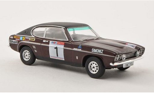 Ford Capri 3000 1/43 Vanguards Mk1 3000GT No.1 Avon Tour of Great Britain 1973 /T.Mason miniature