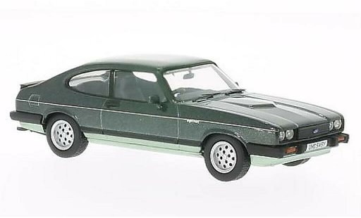 Ford Capri 2.8i 1/43 Vanguards MkIII 2.8 Injection verte/verte 1981 miniature