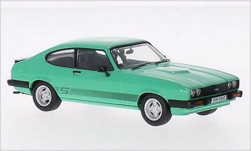 Ford Capri 3.0S 1/43 Vanguards MkIII verte RHD miniature
