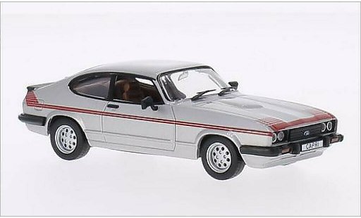 Ford Capri GT4 1/43 WhiteBox MkIII grise/Dekor RHD 1980 miniature