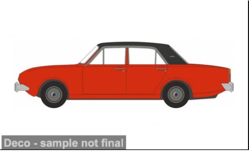 Ford Corsair 1/76 Oxford 2000E rouge/noire 1:76 miniature