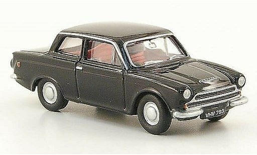 Ford Cortina MK1 1/76 Oxford MKI noire miniature