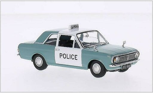 Ford Cortina Police 1/43 Vanguards MkII 1300 De Luxe RHD Manchester & Salford miniature