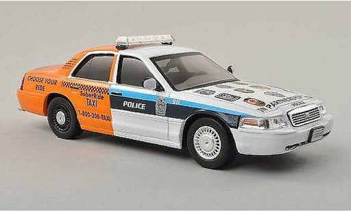 Ford Crown Police Interceptor 1/43 IXO Victoria Arlington - Sober Ride Taxi (USA) 2012 miniature