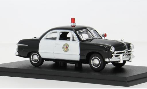Ford Custom 1/43 Greenlight 1949 Los Angeles Police Department 1:43 miniature