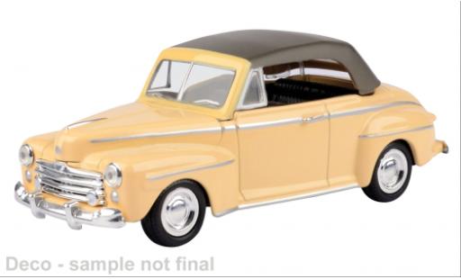 Ford Deluxe 1/43 Motormax jaune/noire 1948 1:43 miniature