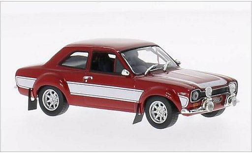 Ford Escort MK1 1/43 Greenlight I 2000 rouge/blanche 1974 miniature