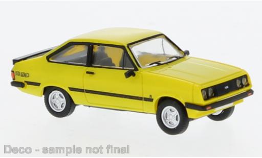 Miniature Ford Escort 1/87 PCX87 MK II R jaune 1:87 Ford Escort 1/87 PCX87 MK II R jaune 1:87 miniature