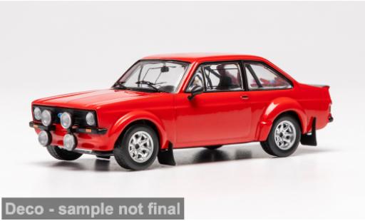 Ford Escort 1/43 IXO MK II RS 1800 rouge 1980 1:43