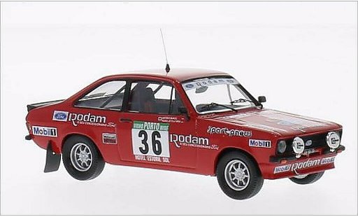 Ford Escort Rally 1/43 Trofeu MK II 2000 No.36 Rodam Rallye WM Rallye Portugal 1985 miniature