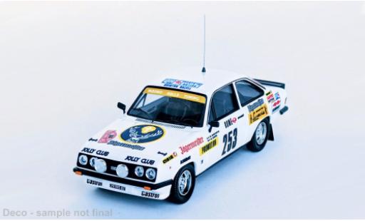 Ford Escort 1/43 Trofeu MK II RS 2000 Rally Monte Carlo 1980 #253 M.Marchesini/G.Caorsi 1:43