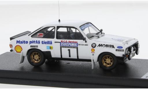Ford Escort 1/43 Trofeu MK II RS Rallye WM 1000 Lakes Rallye 1982 A.Vatanen/T.Harryman 1:43 miniature