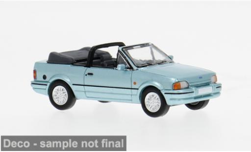 Ford Escort 1/87 PCX87 MK IV Cabriolet turquoise 1986 1:87 miniature