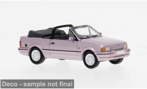 Ford Escort 1/87 PCX87 MK IV Cabriolet violette 1986 1:87 miniature