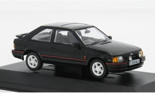 Ford Escort 1/43 Corgi Mk IV XR3i noire/rouge 1986 1:43 miniature