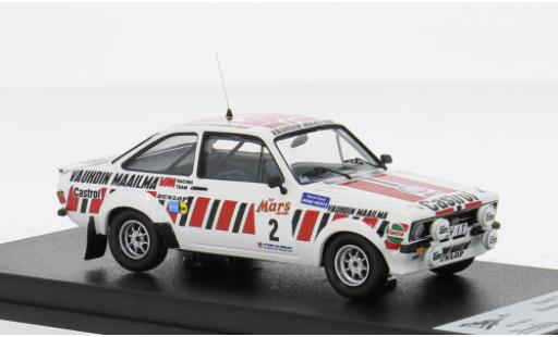 Miniature Ford Escort 1/43 Trofeu MK2 1:43 Ford Escort 1/43 Trofeu MK2 1:43 miniature