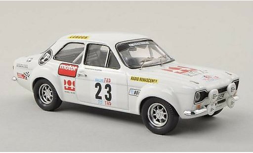 Ford Escort MK1 1/43 Trofeu MkI 1600 TC No.23 Ritz Rally Portugal 1973 /J.Anjos miniature